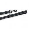 Alilang Reflective Dog Leash with Double Handle for Training and Control - Heavy Duty Nylon, 6ft Long, Soft Padded Grips for Comfort, Black - 3 of 4