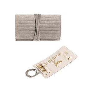 Benevolence LA Jewelry Roll Velvet Travel Organizer - 1 of 4