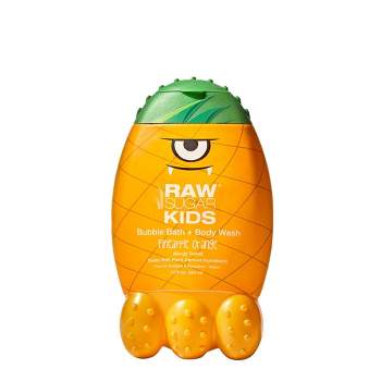 Raw Sugar Kids Bubble Bath + Body Wash Pineapple Orange - 12 fl oz