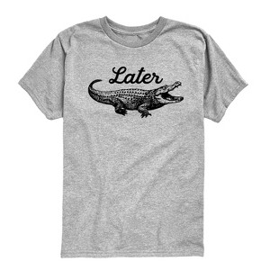 Boys' - Instant Message - Later Gator Short Sleeve Graphic T-Shirt - 1 of 4