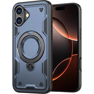 Entronix [Magnetic] Case Compatible with iPhone 16 Plus - Rugged Armor Gripstand - 1 of 4