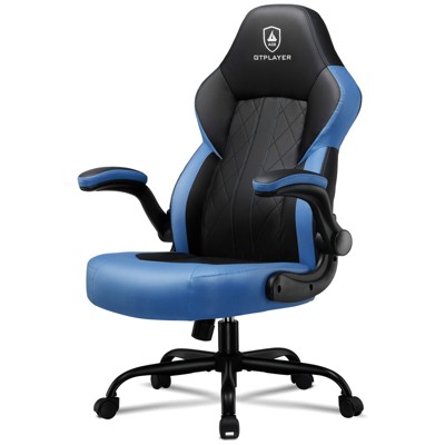 GTPLAYER Ergonomic  Gaming Chair with Flip-Up Armrests, Adjustable Height Computer Chair