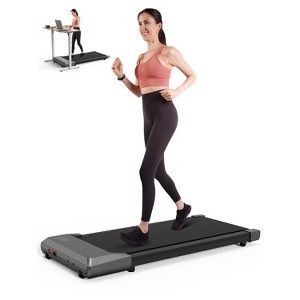 Superun Mini Under Desk Pad 16.14*31.5 inches (80cm) Run Belt 1.2 Horsepower walking pad 165lbs capacity - 1 of 4