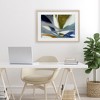 Stupell Industries Contemporary Waved Tendrils Framed Print Under Glass, Brown, 23" x 17" - 3 of 4