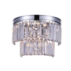 CWI Lighting Weiss 4 Light Wall Sconce With Chrome Finish - 1 of 2