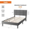 NicBex Full Size Metal Bed Frame with Steel Slat Support,Heavy Duty Metal Platform Bed frame for Bedroom - 3 of 4