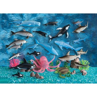 Mega Ocean Adventure Tub with 45 Realistic Pieces