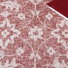 Courtyard Standalone POWER LOOMED Indoor/Outdoor Area Rug - Red/Beige - 5'3"x7'7" - Safavieh. - 4 of 4