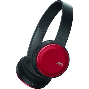JVC HAS190BT Wireless Bluetooth Headphones with Mic, Lightweight On-Ear – Available in Blue, Red or White - 1 of 2