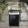 Kismile 26-lbs. Ice Per day Countertop or portable nugget Ice Maker ( Black ) - 2 of 4