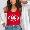 Simply Sage Market Women's Let The Gains Begin Racerback Tank - 2 of 4
