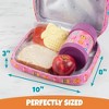 Bentology Lunch Box- Kids Insulated Durable Owl Lunchbox Tote Bag Fits Bento Boxes, Jars & Bottles- Reusable Sleeve Keeps Food Hotter or Colder Longer - 4 of 4