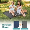SUN CUBE Waterproof Outdoor Blanket, Fleece Windproof Foldable Stadium Camping Picnic Car Travel Beach - 2 of 4