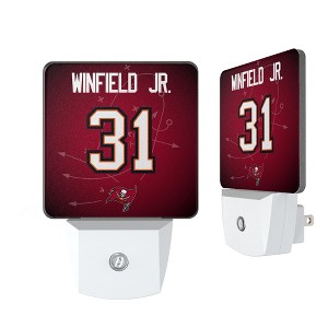 NFL Tampa Bay Buccaneers Players Game Tactic Night Light 2-Pack - 1 of 4
