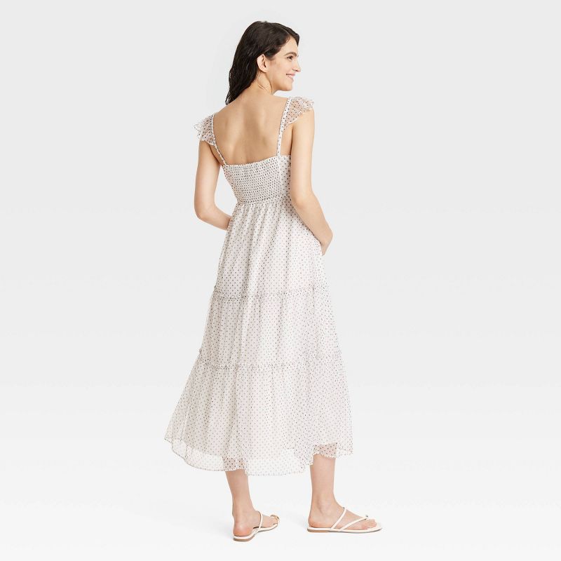 Flutter Sleeve Tulle Maxi Maternity Dress - Isabel Maternity by Ingrid & Isabel™, 2 of 4