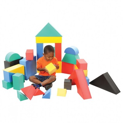 giant soft building blocks