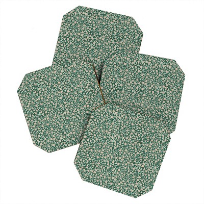 Holli Zollinger Cerie Bouquet Garden Set of 4 Coasters - Deny Designs