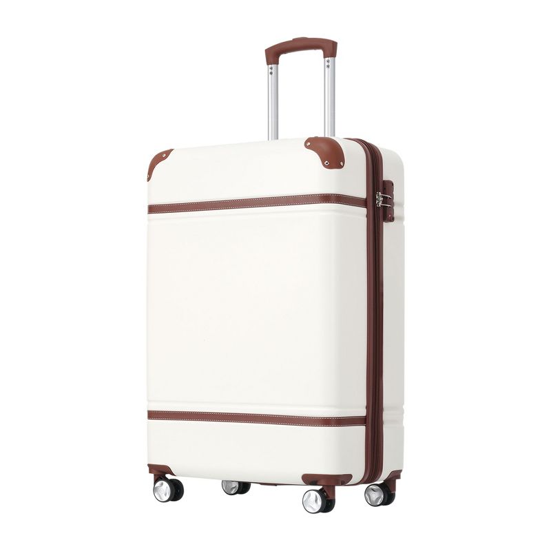 20"/24"/28" Hardshell Luggage, Lightweight Spinner Suitcase with TSA Lock, with/without Cosmetic Case 4M -ModernLuxe, 1 of 10