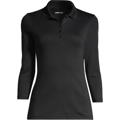 Women's polo shirts outlet 3 4 sleeve