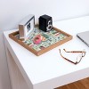 Heather Dutton Home For The Holidays Mint Square Bamboo Tray - Deny Designs - 2 of 2