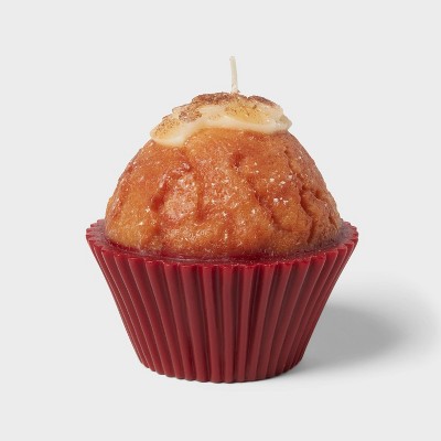 Cinnamon Pumpkin Muffin Wax Figural Candle - Threshold™