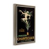 Stupell Industries Vintage Chanteclair Wine Black Framed Floater Canvas Wall Art - 3 of 4