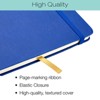 Global Printed Products Textured Cover Weekly Monthly Planner 8" x 10" CY 2025 (Blue) - 2 of 4