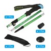 Unique Bargains Aluminum Alloy Collapsible Hiking Trekking Pole with Mud Basket - 3 of 4