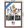 Trends International Looney Tunes x Team USA - Portrait Framed Wall Poster Prints - 3 of 4