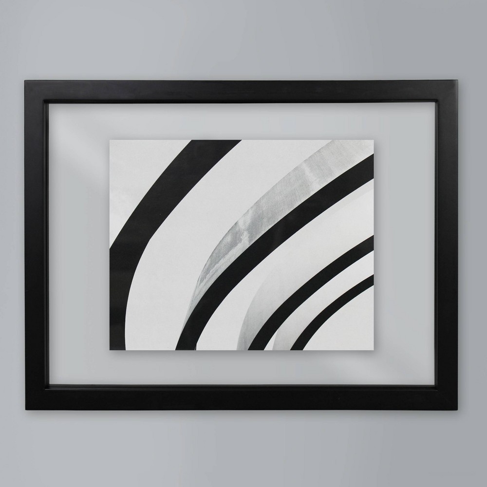 11" x 15" Frame RE Float Wood Black - Room Essentials™