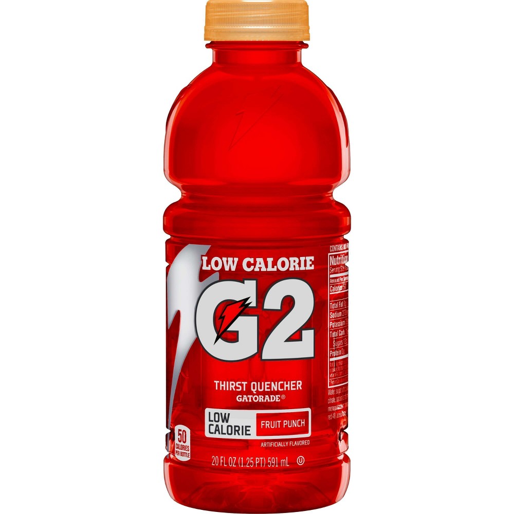 UPC 052000204056 product image for Gatorade G2 Fruit Punch Sports Drink - 20 fl oz Bottle | upcitemdb.com