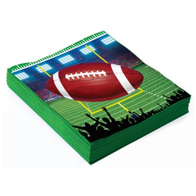 Birthday Express Football Party Lunch Napkins - 16 Pack