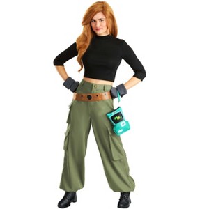 HalloweenCostumes.com Deluxe Disney Kim Possible Costume - Women's Kim Possible Outfit | Ideal for Halloween and Cosplay - 1 of 4