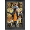 PosterPalooza | 9x13 Wide Barnwood Picture Frame, UV Acrylic, 6 Finishes - Grey, Brown, White, and Black - 2 of 4