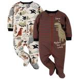 Gerber Baby Boys' Footed Pajamas, 2-Pack