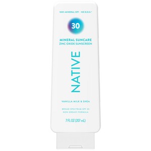 Native Mineral Sunscreen with Zinc Oxide - Vanilla Milk & Shea