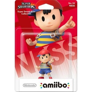 Ness Amiibo - Super Smash Bros Series - Compatible with Switch, Wii U, and 3DS - 1 of 3