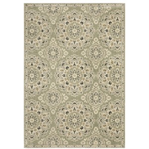 Oriental Weavers Florence 4334E Sage/ Ivory Indoor Area Rug - 5'3" x 7'6" - 1 of 4