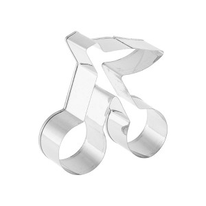 Unique Bargains Pastry Cutter Banana-Shaped Dishwasher Safe Stainless Steel Silver Tone 1Pcs - 1 of 4