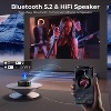 GOODEE Movie Projector with NETFLIX/Prime Video/YouTube Built-in, 100,000+ Apps Supported, Projector Compatible with HDMI/USB/iOS/Android/Windows - 4 of 4