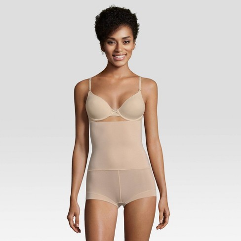 Buy Flexees Maidenform Women's Shapewear Minimizing Hi-Waist