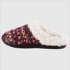 Isotoner Women's Sweater Knit Amanda Hoodback Slippers - 2 of 4