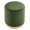 Modway Tilden 16 in. Round Performance Velvet Upholstered Ottoman - 2 of 4