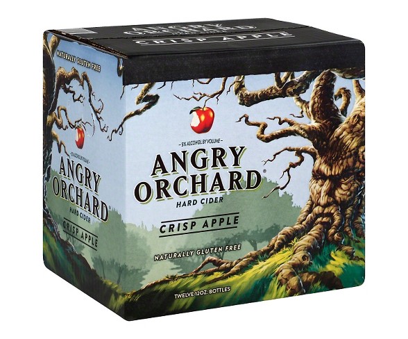 Angry Orchard&#174; Crisp Apple Hard Cider - 12pk / 12oz Bottles