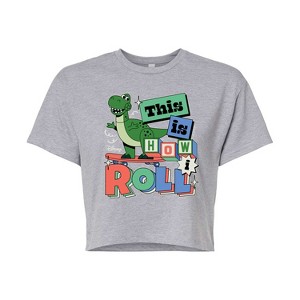 Women's - Disney - Toy Story Cropped Graphic T-Shirt - 1 of 4
