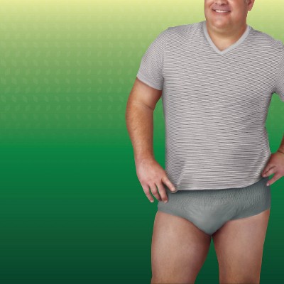 Depend Maximum Absorbency Male Underwear Epack - Gray - XXL - 44ct
