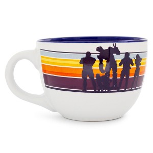 Silver Buffalo Marvel Studios Guardians of the Galaxy Silhouette 24-Ounce Ceramic Soup Mug - 1 of 4