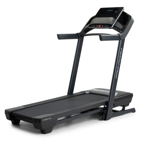 Treadmill running surface discount width