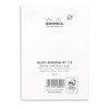 Rhodia Staplebound Notepad - Lined 80 sheets - 4 x 6 - White cover - 3 of 4