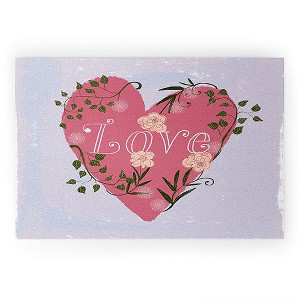 Joy Laforme Love your Valentine Welcome Mat - Society6 - 1 of 2